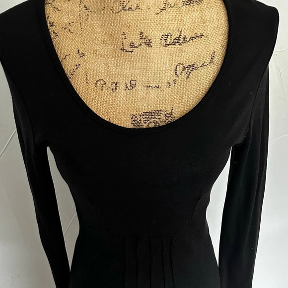 ๐ MORGAN De Toi ๐ Made in France Black Long Koskas Dress FR10 - Picture 4 of 7